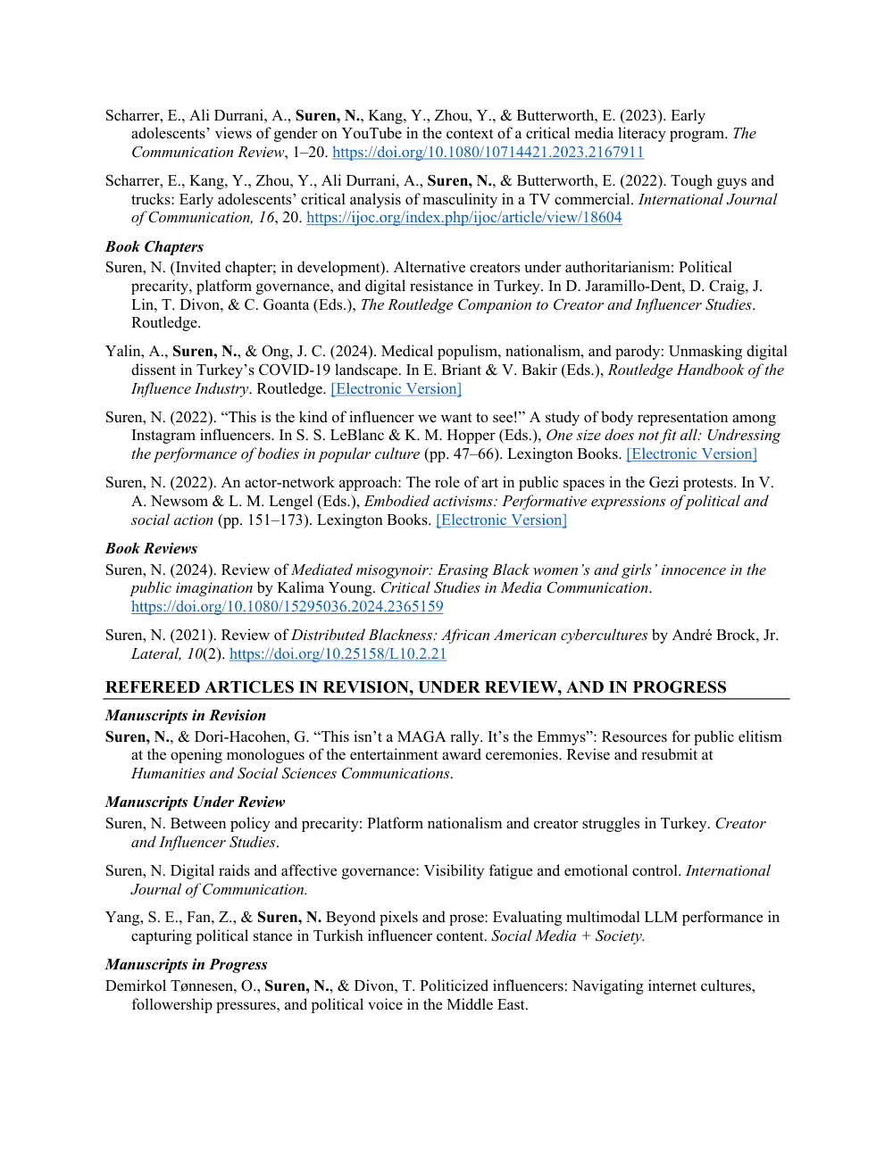 Curriculum vitae, page 2 of 7